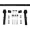 Delaney Hardware Black Barn Door Hardware Kit BD1064 - alternate 2